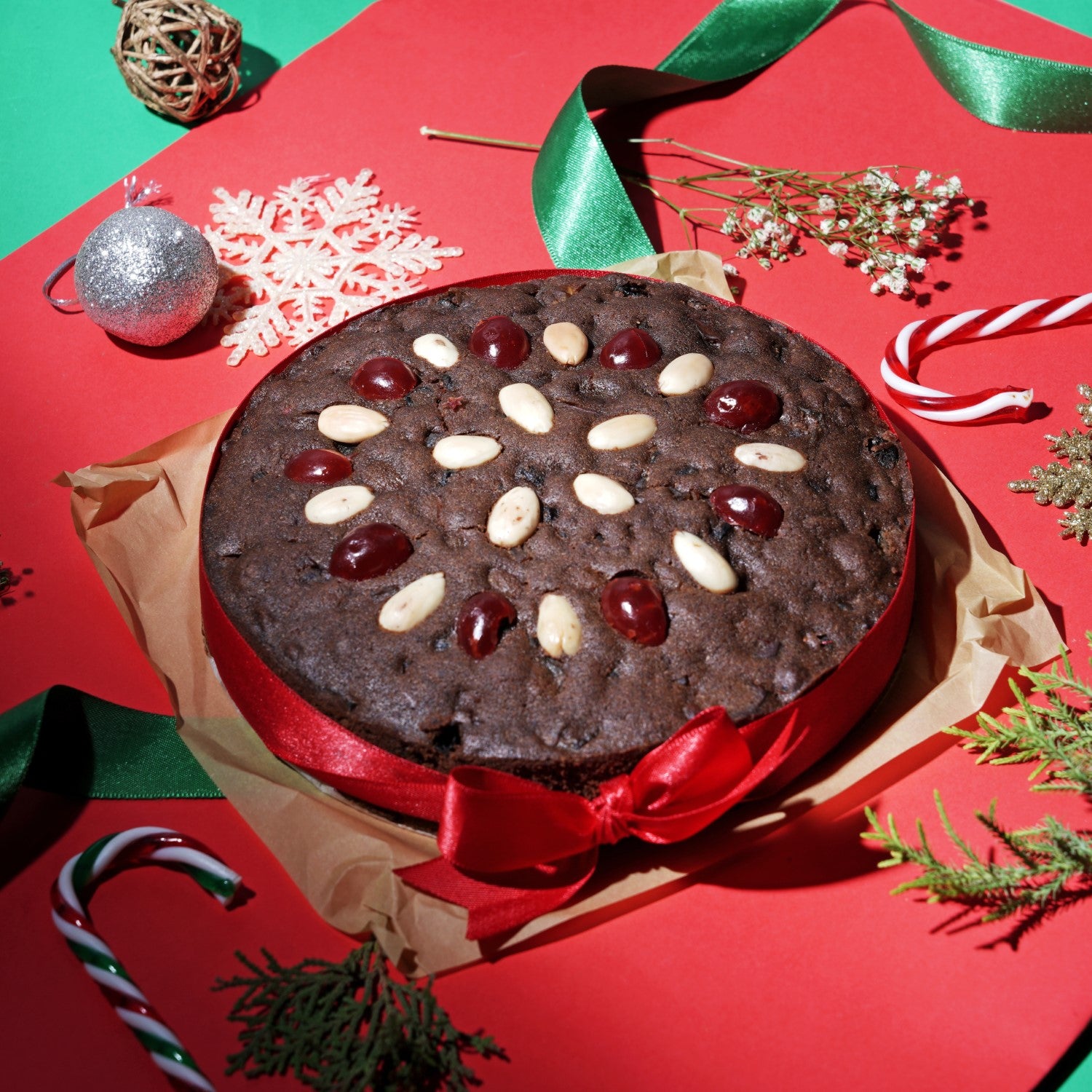 Plum Cake Eggless (Round) – Velvet Fine Chocolates