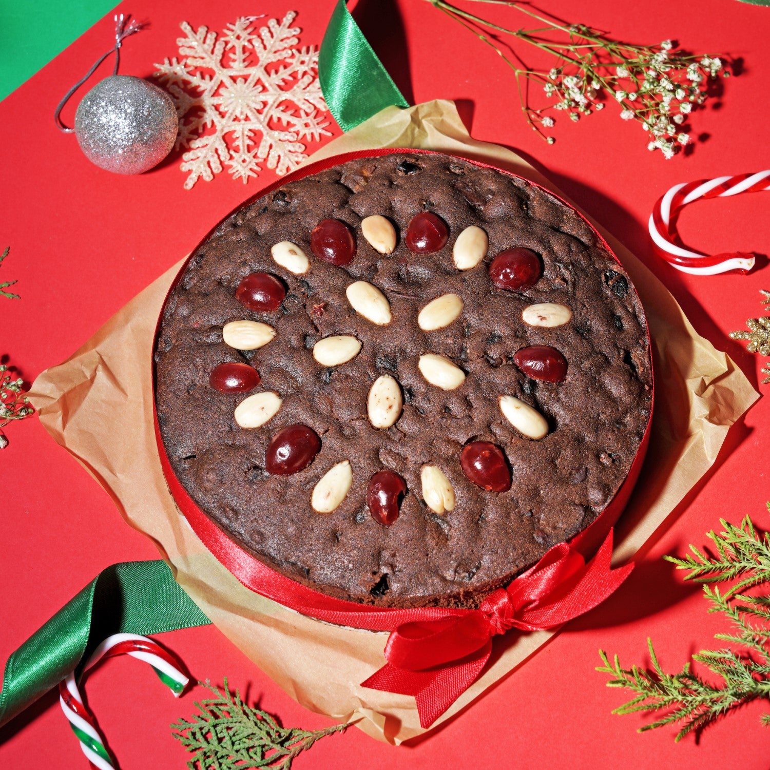 Plum Cake Eggless (Round)