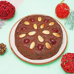 Plum Cake Eggless (Round)