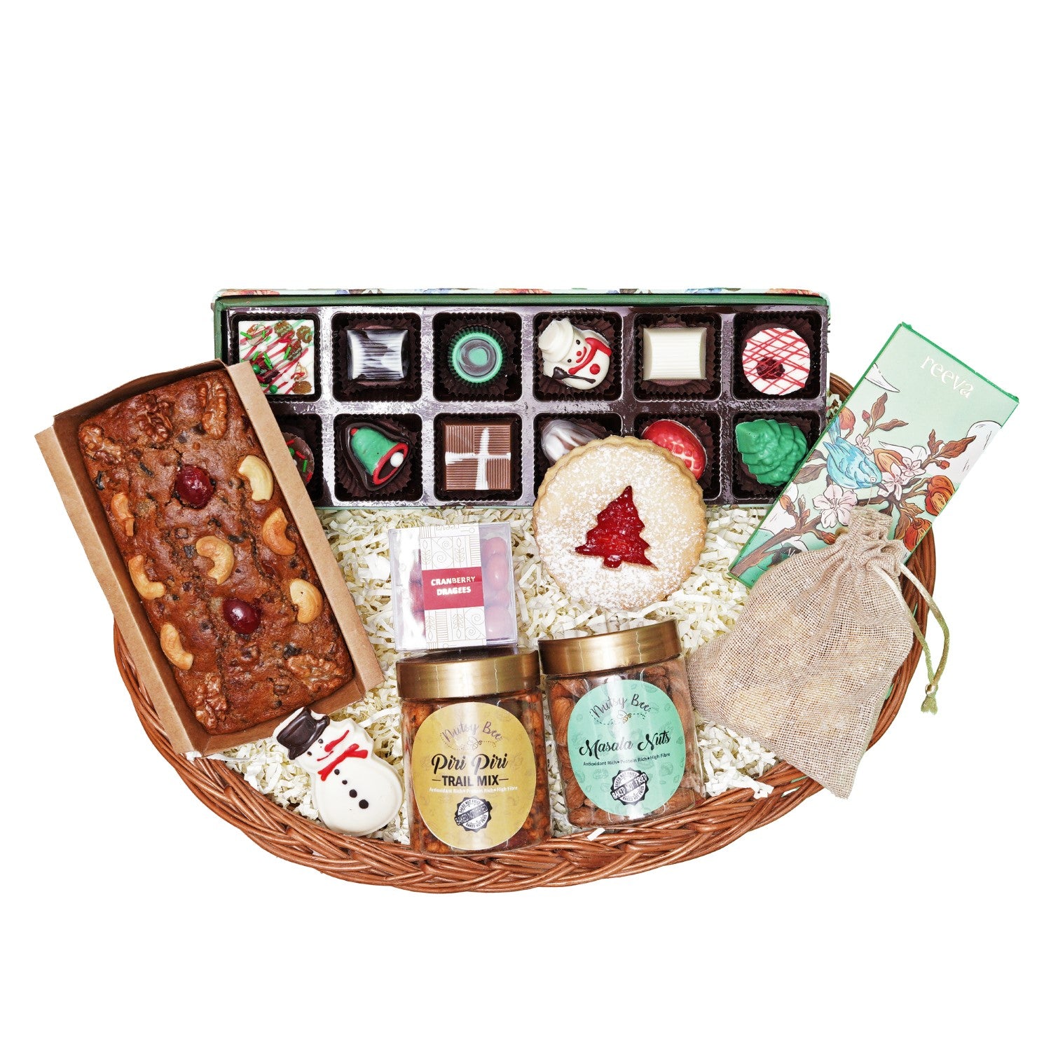The Elegant Christmas basket