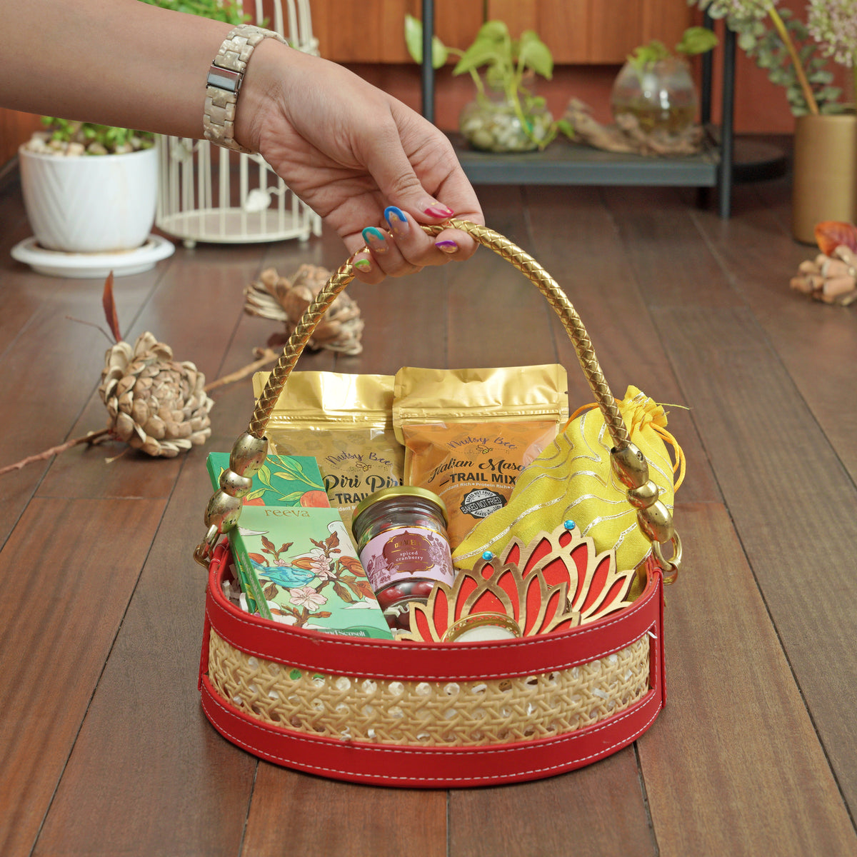 Diya Delight Basket