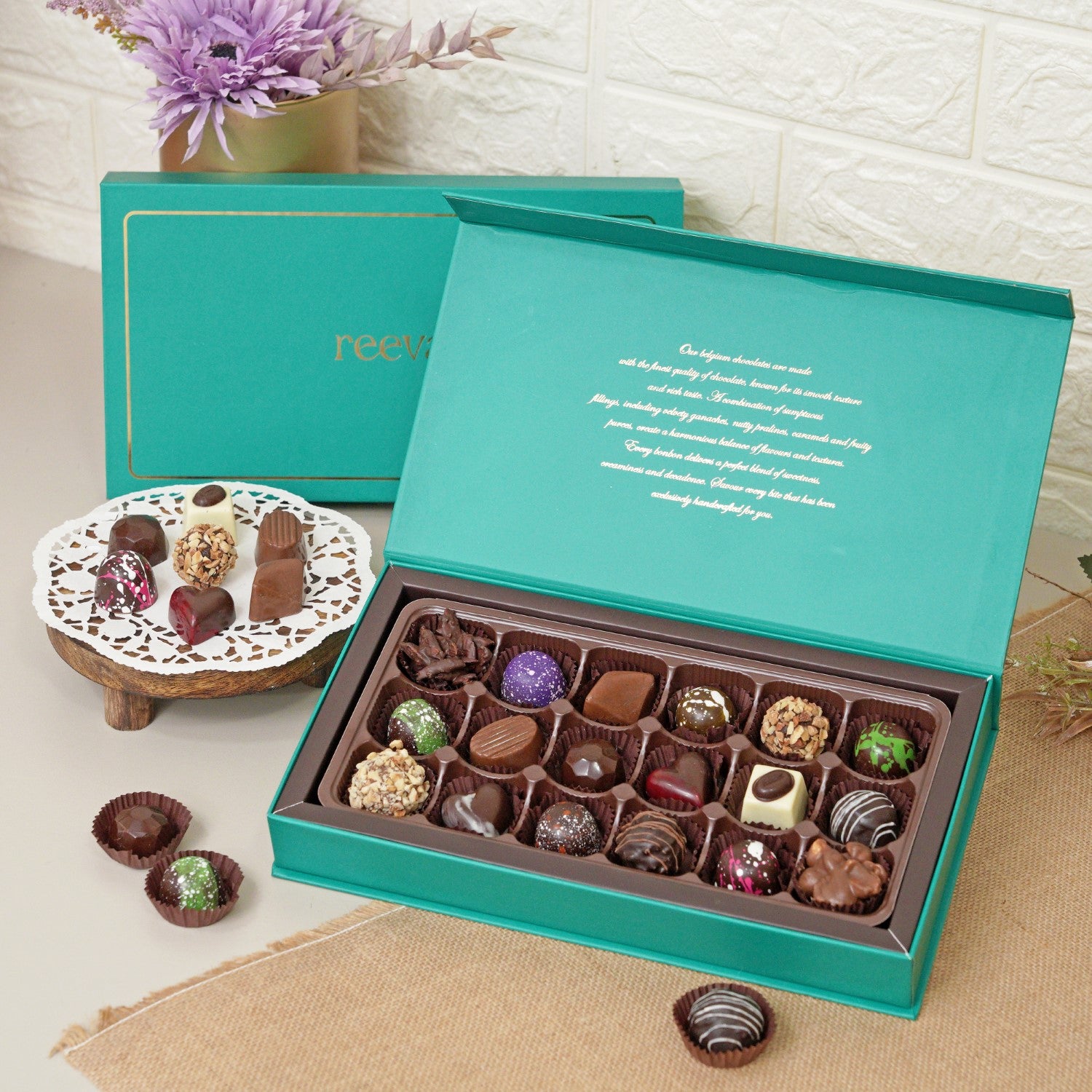 Reeva royale chocolates
