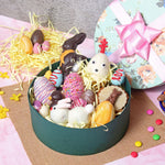 Round Easter hamper