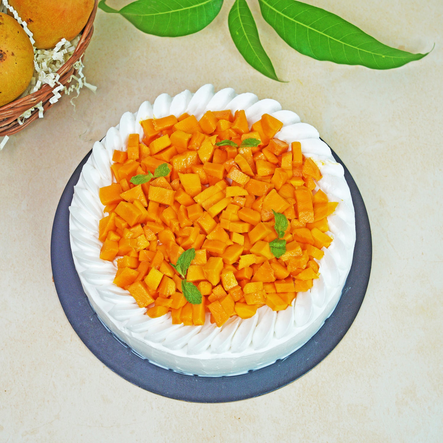 Mango Vanilla Cake