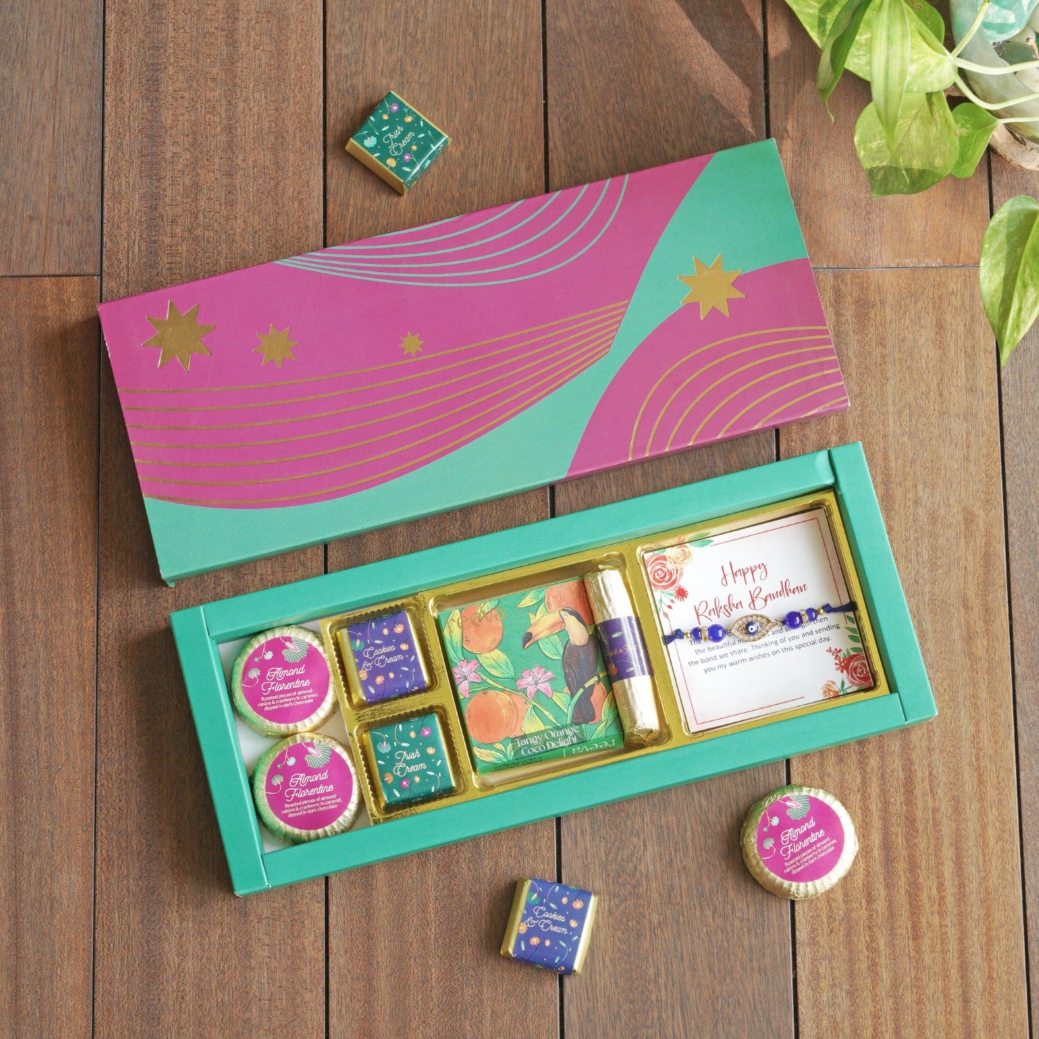 Rakhi radiance chocolate box